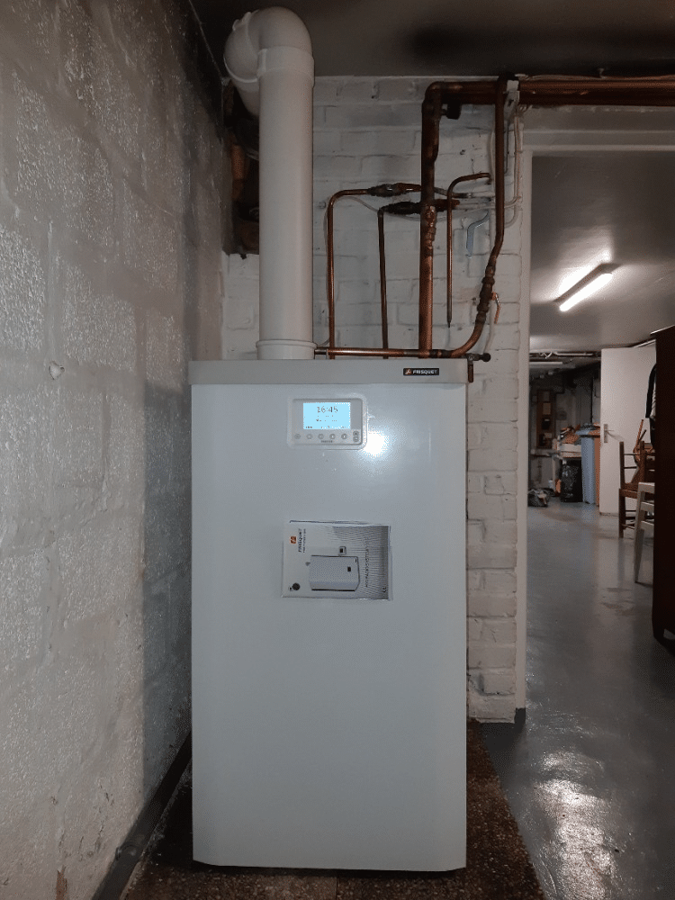 Chaudiere condensation Frisquet chez Mme Duyck